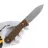 Нож PhantomTools Kephart сталь Cromax рукоять Natural canvas Micarta