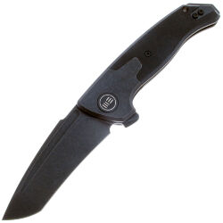 Нож WE Knife Press Check Tanto Blackwash сталь CPM-20CV рукоять Black Ti/Black G10 (WE20078A-1)