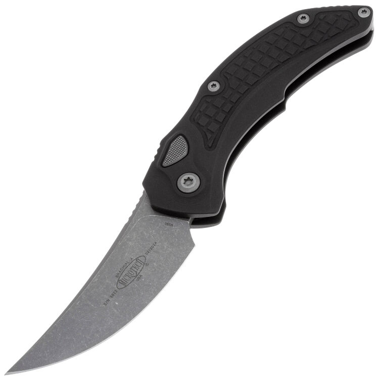 Нож Microtech Brachial Apocalyptic сталь M390 рукоять Black Aluminium (268A-10AP)