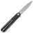 Нож Real Steel Iris Flipper satin сталь 12C27 рукоять G10/Carbon Fiber (8061AF)