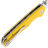 Нож Sencut Praktisk satin сталь 9Cr18MoV рукоять Yellow Coarse G10 (S24019-2)