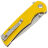Нож Sencut Praktisk satin сталь 9Cr18MoV рукоять Yellow Coarse G10 (S24019-2)
