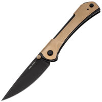 Нож Real Steel SYLPH black PVD сталь Nitro-V рукоять Copper Stainless Steel (7141GB)