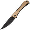 Нож Real Steel SYLPH black PVD сталь Nitro-V рукоять Copper Stainless Steel (7141GB)