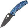 Нож Spyderco Tenacious R.I.L. black сталь D2 рукоять Disarray Titanium (C122TIBLBKD2P)