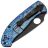 Нож Spyderco Tenacious R.I.L. black сталь D2 рукоять Disarray Titanium (C122TIBLBKD2P)
