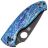 Нож Spyderco Tenacious R.I.L. black сталь D2 рукоять Disarray Titanium (C122TIBLBKD2P)
