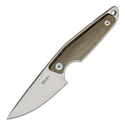 [Уценка] Нож MKM Makro 1 сталь M390 рукоять Green Canvas Micarta (MA01-GC)