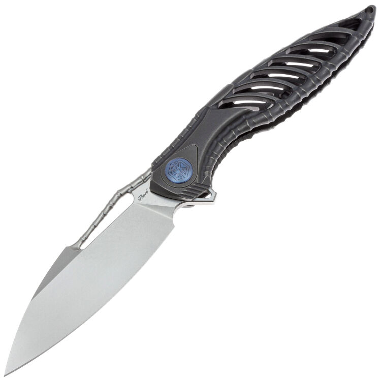 Нож Rike Knife Thor6 сталь M390 рукоять Dark Grey Titanium