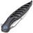 Нож Rike Knife Thor6 сталь M390 рукоять Dark Grey Titanium