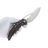 Нож WE Knife Epaulette satin сталь M390 рукоять Diamond Pattern Tiger stripe Titanium (WE24024-2)