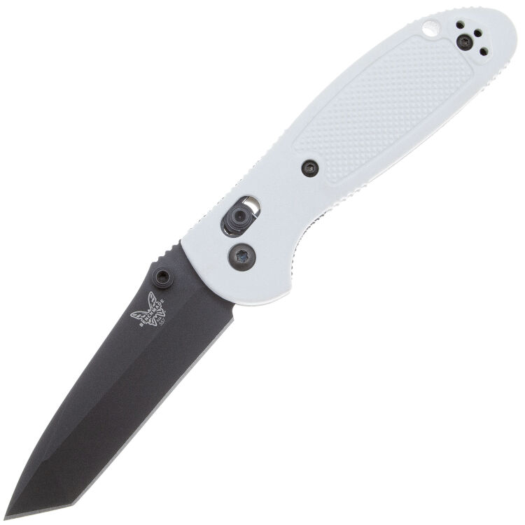 Нож Benchmade Mini Griptilian Tanto 557 Black сталь CPM-M4 рукоять White Grivory (557BK-2206)