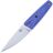 Нож Owl Knife Tyto XS сталь N690 рукоять микарта Джинс фиолетовая