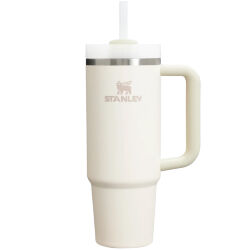 Термокружка Stanley Quencher H2.0 с трубочкой 0.88л бежевая (10-11912-081)