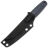 Нож Owl Knife Liza сталь Elmax рукоять микарта Джинс серая