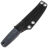 Нож Owl Knife Liza сталь Elmax рукоять микарта Джинс серая