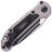 Нож Microtech LUDT Gen III T/E black сталь M390MK рукоять Natural Clear Aluminum (1136-1NC)