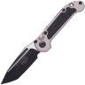 Нож Microtech LUDT Gen III T/E black сталь M390MK рукоять Natural Clear Aluminum (1136-1NC)