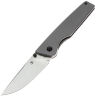 Нож Kansept Chimera stonewash сталь S35VN рукоять Gray Titanium