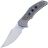 Нож WE Knife Magnetron satin сталь CPM-20CV рукоять Gray Ti/Aluminum Foil CF