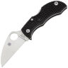 Нож Spyderco Manbug Wharncliffe сталь VG-10 рукоять Black FRN (MBKWP)