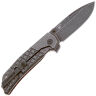 Нож MKM Maximo dark stonewash сталь M390 рукоять Lava Flow FatCarbon/Ti (MM-FCLTD)