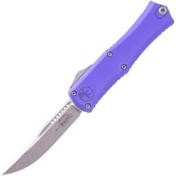 Нож Microtech Hera II Mini S/E stonewash сталь M390MK рукоять Purple Aluminium (1703M-10PU)