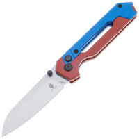 Нож Kizer Hyper сталь S35VN рукоять Red/Blue Aluminium
