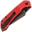 Нож Tenable Fenrir Top Liner Lock blackwash сталь Nitro-V рукоять Red Fishscale Aluminium