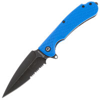 Нож Daggerr Urban 2 DL blackwash serrated сталь 8Cr14MoV рукоять Blue FRN