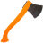 Топор Mora Outdoor Axe Orange сталь W75 рукоять полипропилен (12058)