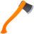 Топор Mora Outdoor Axe Orange сталь W75 рукоять полипропилен (12058)