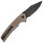 Нож CIVIVI Tranquil black сталь 14C28N рукоять Tan G10 (C23027-3)