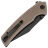 Нож CIVIVI Tranquil black сталь 14C28N рукоять Tan G10 (C23027-3)