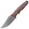 Нож Vosteed H-Back stonewash сталь Nitro-V рукоять Copper Raindrop Micarta