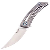Нож SRM Unicorn 7415-TZ сталь 154CM рукоять Black Titanium