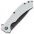 Нож Daggerr Wocket DL blackwash сталь 8Cr14MoV рукоять White FRN