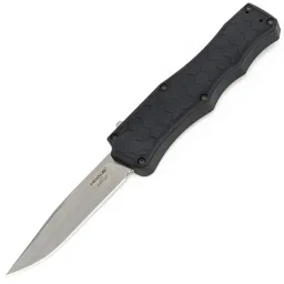 Нож Hogue Exploit stonewash сталь S30V рукоять Black Aluminium (34050)