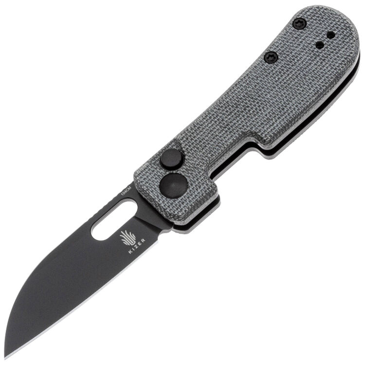 Нож Kizer Banish black сталь 154CM рукоять Micarta