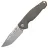Нож Viper Katla stonewash сталь M390 рукоять Green canvas micarta (V5982CG)