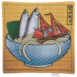Хэнк (платок) Knife to meet You SPB Ramen 24*24см
