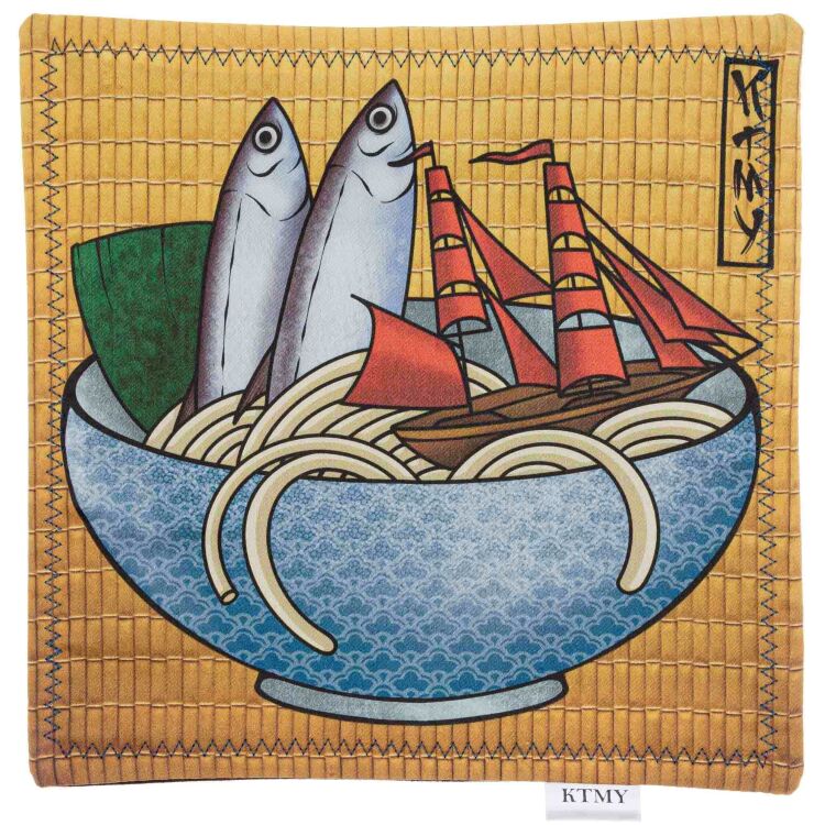 Хэнк (платок) Knife to meet You SPB Ramen 24*24см