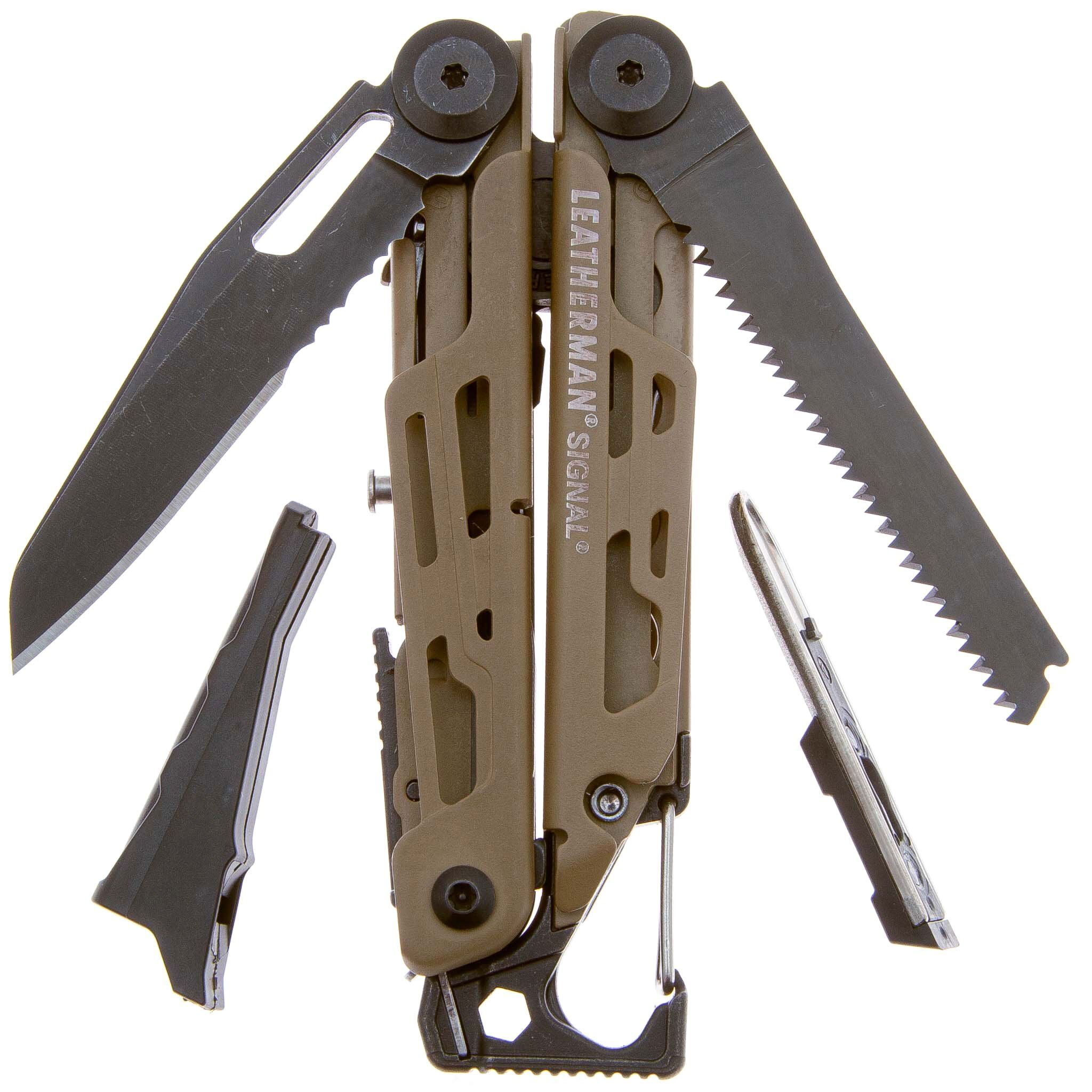 Мультитул Leatherman Signal Coyote | Магазин мультитулов Forest-Home