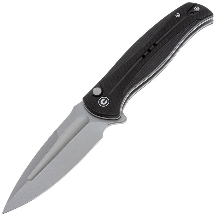 Нож CIVIVI Incindie stonewash сталь 14C28N рукоять Black G10 (C23053-3)