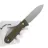 Нож PhantomTools Kephart сталь Cromax рукоять OD Green canvas Micarta