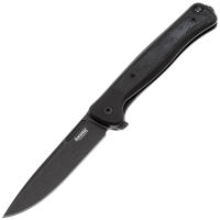 Нож Lion Steel Skinny PVD stonewash сталь MagnaCut рукоять Black Aluminium/Micarta (SK01A BB)