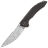 Нож WE Knife Quixotic сталь Heimskringla Damasteel рукоять Black/Bronze Ti (WE21016-DS1)