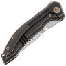 Нож We Knife Quixotic сталь Heimskringla Damasteel рукоять Black/Bronze Ti (WE21016-DS1)