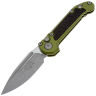 Нож Microtech LUDT Gen III apocalyptic сталь M390MK рукоять Olive Drab Aluminum (1135-10APOD)