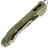 Нож Microtech LUDT Gen III apocalyptic сталь M390MK рукоять Olive Drab Aluminum (1135-10APOD)